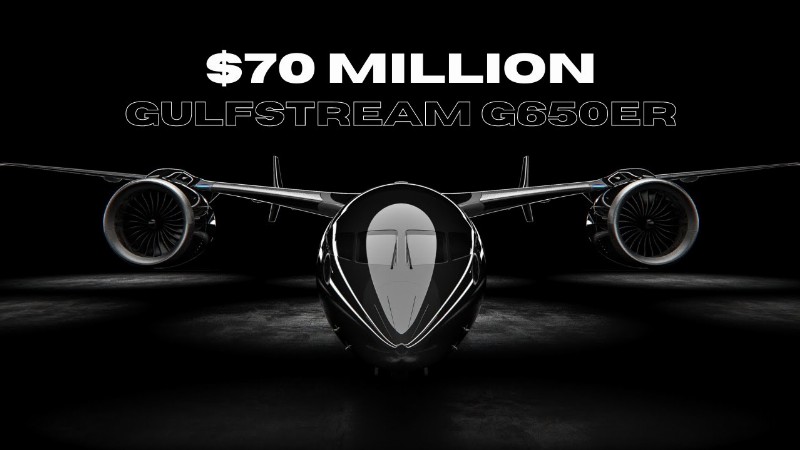 image 0 Elon Musk's Private Jet : Gulfstream G650er #shorts