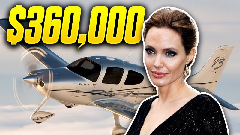 image 0 Inside Angelina Jolie's Cirrus Sr 22 Private Jet