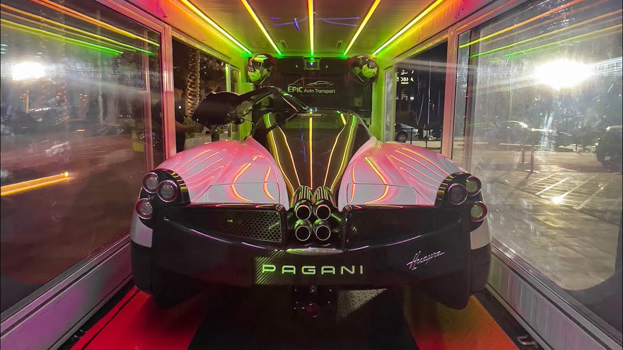 Pagani Huayra Nightclub Trailer! Mille Miglia Uae Begins...