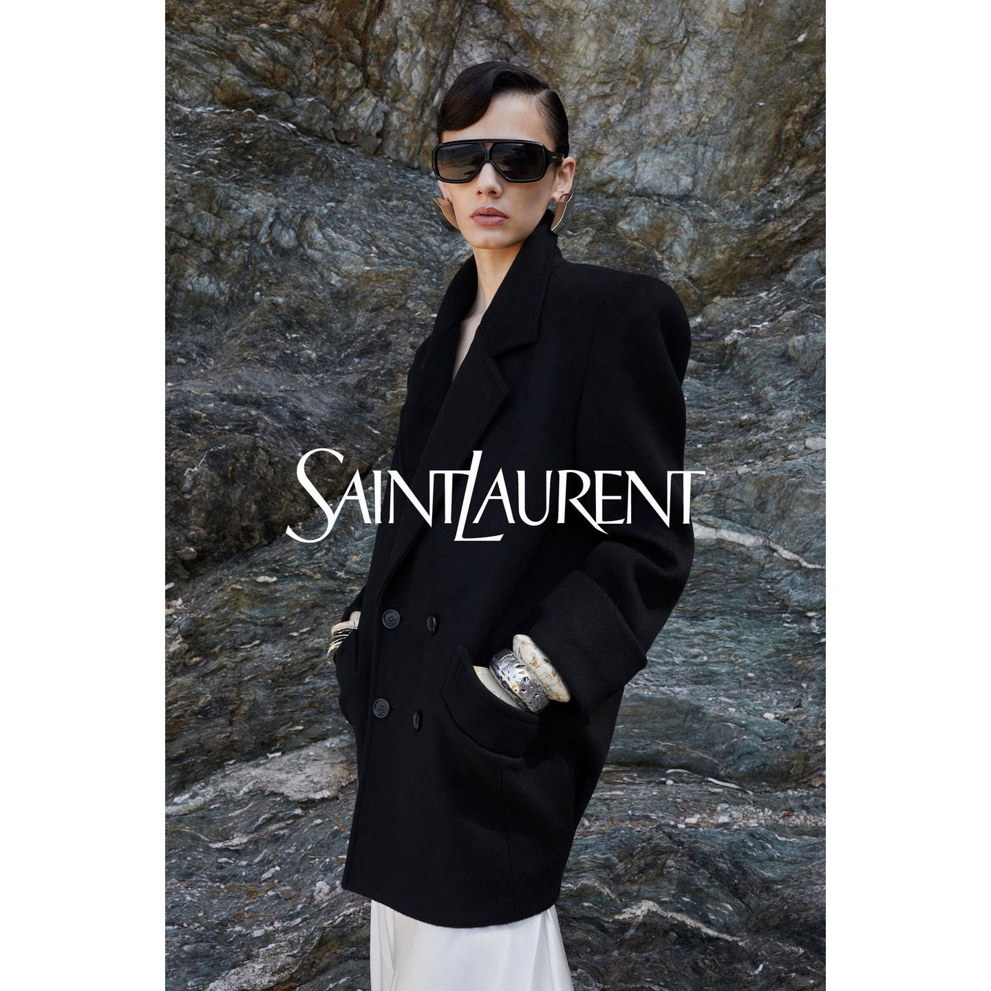 image  1 SAINT LAURENT - Sihana - Winter 22⁣by Anthony Vaccarello⁣⁣Photographed by Juergen Teller⁣⁣⁣#YSL #Sai