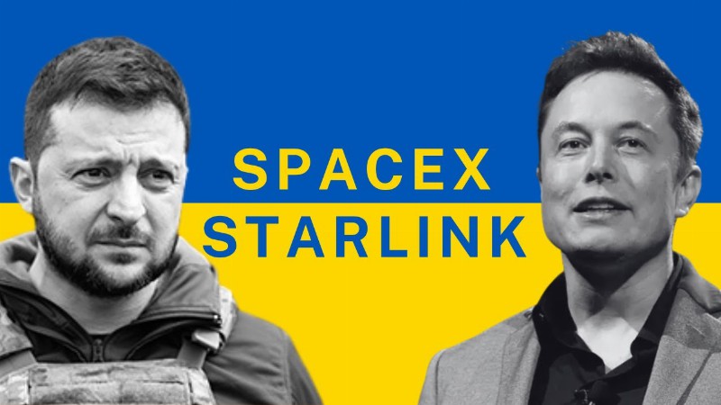 Zelenskyy Grateful For Elon Musk's Starlink #shorts #elonmusk #starlink #ukraine